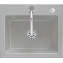 Villeroy & Boch Subway 60 S flat fossil + Excenterbetätigung