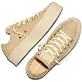 Converse Chuck Taylor All Star Lift Espadrille Damen Gelb 38