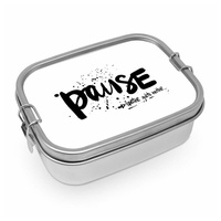 ppd Pause Steel Lunch Box, Brotdose, Lunchbox, Vesperdose, Edelstahl, 900 ml, 491340