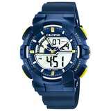 Calypso Digital Uhr Armbanduhr Herrenuhr blau K5771/3 - Blau/Grau