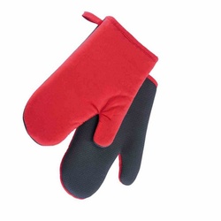 WESTMARK Hitzeschutzhandschuhe Topfhandschuhe „Neopren“ 27 cm, 2er-Set rot/schwarz rot|schwarz
