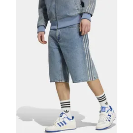 adidas Firebird Adicolor Denim-Jorts blau 36