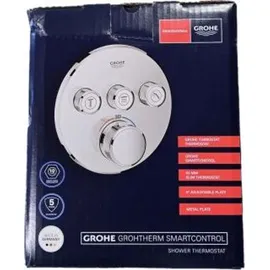 Grohe Grohtherm SmartControl 3 Absperrventilen, phantom black