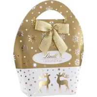 Lindt Goldstücke Mini Tasche mit Alpenvollmilchschokolade 50g 4er Pack
