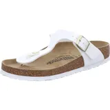 Birkenstock Gizeh Birko-flor Sandalen White / Brown 37