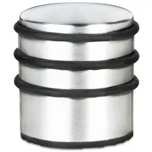 Relaxdays Türstopper Schwarz/Silber 8 cm