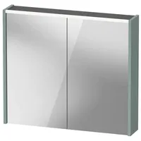 Duravit D-Code Spiegelschrank Verspiegelt DC71060HGHG0000, 800x700x148, Fjordgrün Matt, Steckdose,