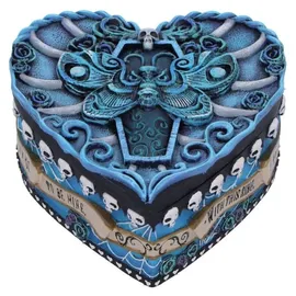 Nemesis Now Corpse Bride - Hochzeit mit einer Leiche Schmuckschatulle With This Ring Vow 5 cm
