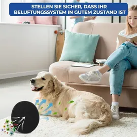dshunnc Stück Filter Lüftungsanlage Ersatz Filter Luftfilter für Pluggit EV100V/EV200V/EV500/REV150V Wohnraumlüftung und Badlüfter Filter