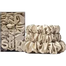 Slip Pure Silk Back To Basics Assorted Scrunchies Blonde Haargummi