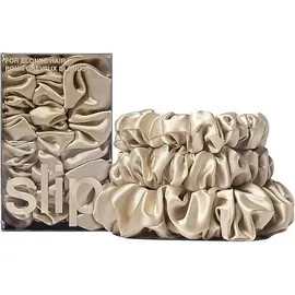 Slip Pure Silk Back To Basics Assorted Scrunchies Blonde Haargummi