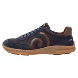 El Naturalista Unisex. 2543511NF005_0B0 Leder Turnschuhe N5435 Multi Blau 40 Wohnung, Schnürsenkel, Lässig