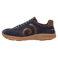 El Naturalista Unisex. 2543511NF005_0B0 Leder Turnschuhe N5435 Multi Blau 40 Wohnung, Schnürsenkel, Lässig