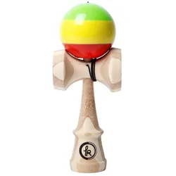 Kendama Record S1 Rasta EINHEITSGRÖSSE