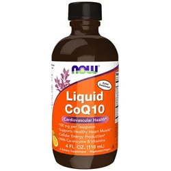 Now Foods Liquid CoQ10 Orange Flavor (118 ml)