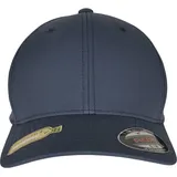 Flexfit Recycled Polyester Baseballkappe blau S/M