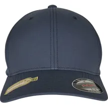 Flexfit Recycled Polyester Baseballkappe blau S/M