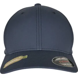 Flexfit Recycled Polyester Baseballkappe blau S/M