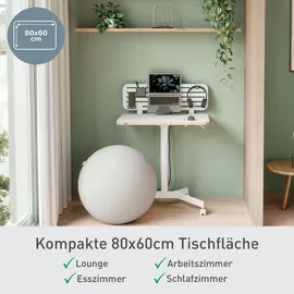 Leitz Schreibtisch Ergo weiß