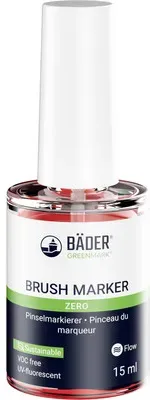Brush Marker fluoreszierender Sicherungslack, neonrot