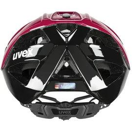 Uvex Quatro 52-57 cm ruby red/black