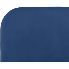 Beliani Flayat 140 x 200 cm Blau/Gold