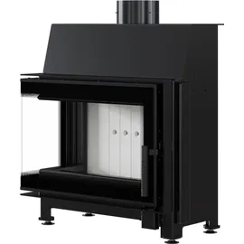 Kratki Kamineinsatz Simple Stahl Schwarz
