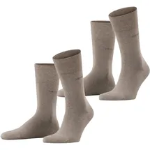 Esprit Basic Easy Socken 2er Pack Braun 43-46