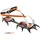 Petzl Steigeisen schwarz/orange