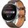 Huawei Watch 3 Pro BT 48 mm Edelstahlgehäuse silber Lederarmband braun M