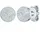 Eastside Ohrstecker-Set ES473 silber 2-tlg 5,1