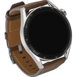 Classic 46 mm brown leather