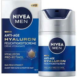 NIVEA MEN Anti-Age HYALURON Gesichtspflege Creme Gesichtscreme 50 ml Herren 