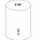 Wesco Treteimer Alpha 13l weiß