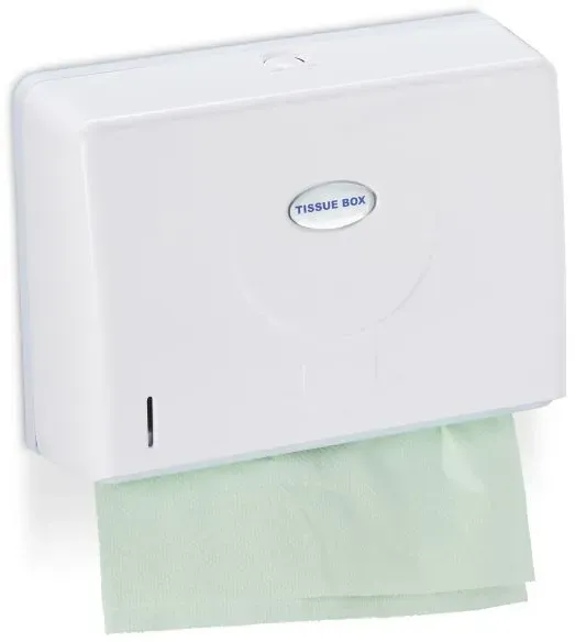 Relaxdays Papierhandtuchspender Wand Weiß