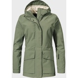 Schöffel Outdoorjacke »Jacket Geneva L«, Gr. 46, 6970 grün) Damen Jacken Sportjacken