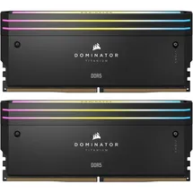 Corsair Dominator Titanium RGB DDR5 RAM, Schwarz