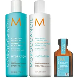 Moroccanoil Hydrating Set im Bundle mit Öl
