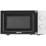 Medion MD 11475 Mikrowelle schwarz/weiß 20l