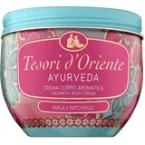 Tesori D'oriente TESORI D’ORIENTE Körpercreme 'Ayurveda', 300 ml, aromatische Bodylotion mit Amla-Frucht und Patchouli, Feuchtigkeitscreme zur Körperpflege, Wellness-Ritual für Körper & Sinne