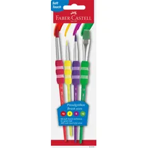 Faber-Castell Pinsel 4 St. mehrfarbig