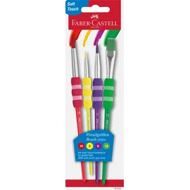 Faber-Castell Pinsel 4 St. mehrfarbig