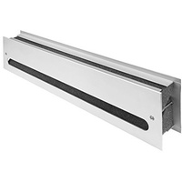MS Beschläge MS Beschläge® schalldämmendes Lüftungsgitter Türlüftung aus Metall