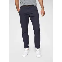 Bruno Banani Chinohose Regular Fit Blau 40 32