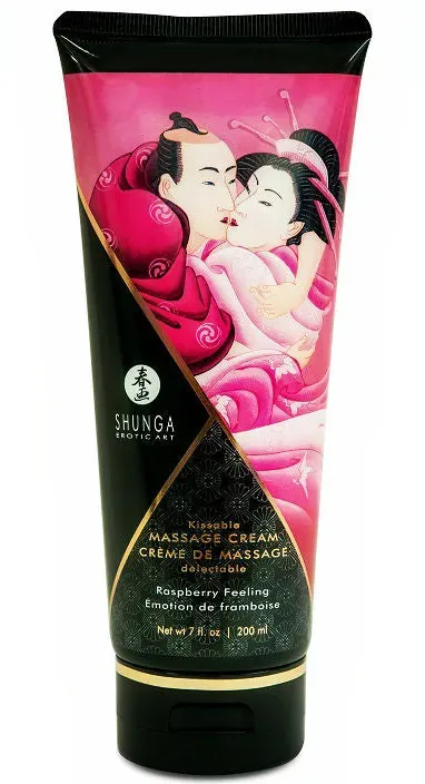 SHUNGA - HIMBEER-MASSAGECREME 200 ML