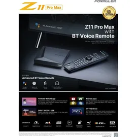 Formuler Z11 Pro Max BT1-Edition 4K UHD Streaming Android 11