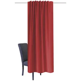 Schmidt Fertiggardine Eskimo 135 x 225 cm Polyester Rot