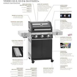 Rösle BBQ-Station Videro G3-S Vario+ schwarz