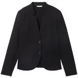 Tom Tailor 1038703 Ottoman Structure Blazer Deep Black XL