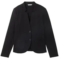 Tom Tailor 1038703 Ottoman Structure Blazer Deep Black XL